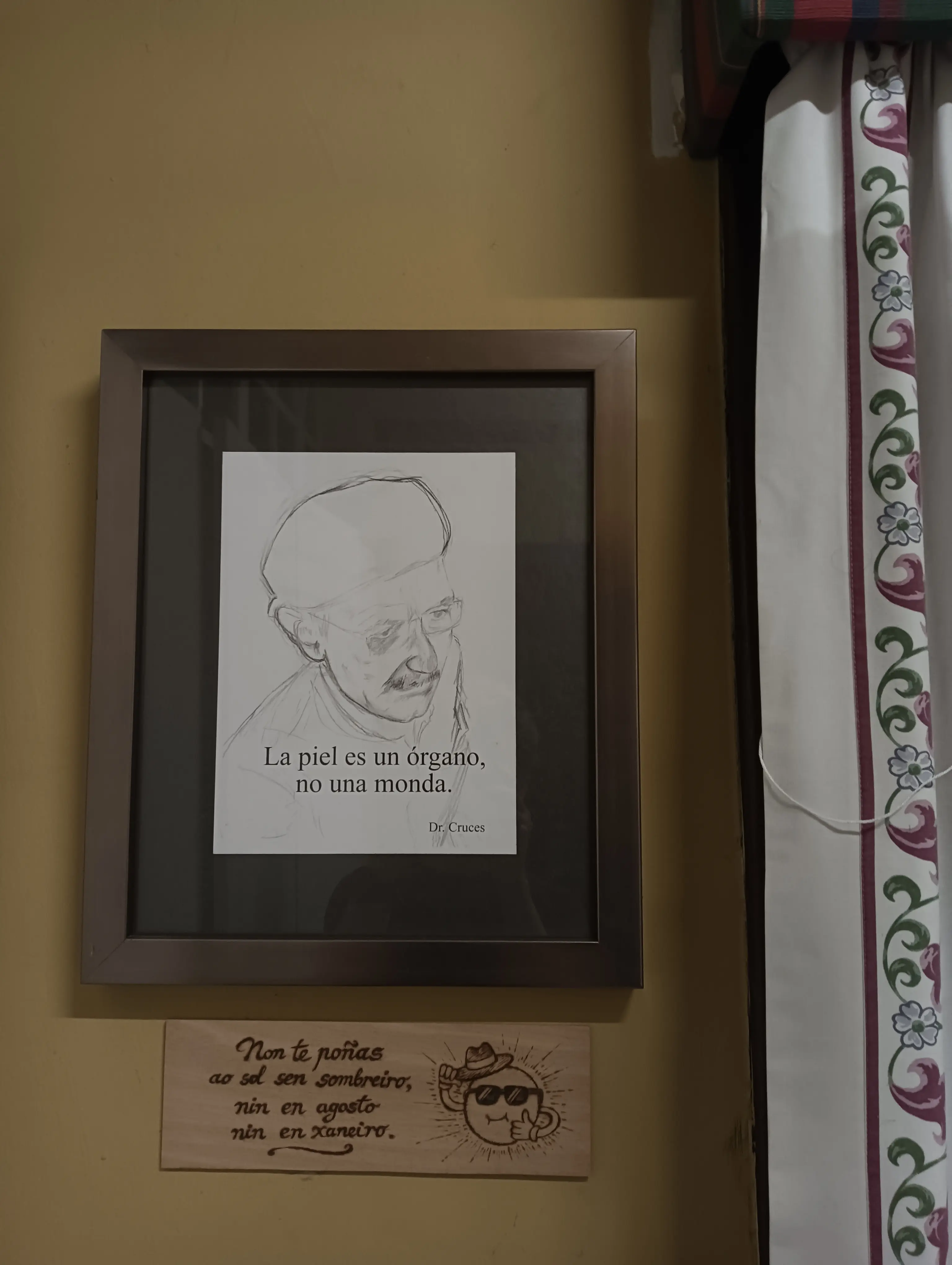 Non te poñas ao sol sen sombreiro – ilustración fotoprotección en invierno